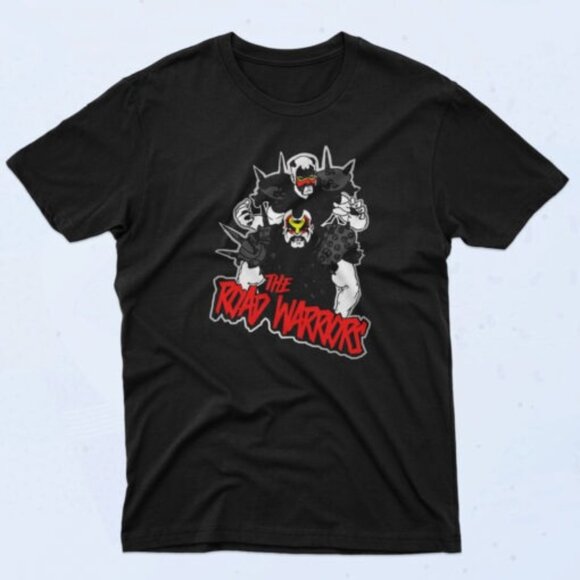 The Road Warriors Legion Of Doom 90s Wrestling Team Graphic Sports Fan T-Shirt - Picture 1 of 5